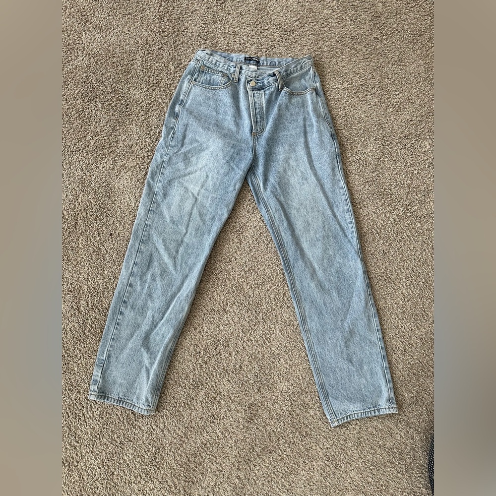 Jeans, cross over